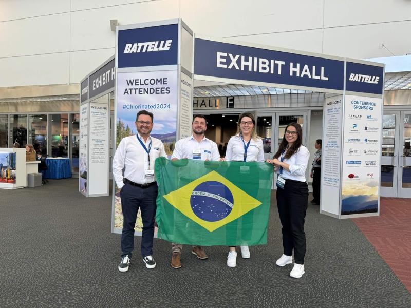 GEOAMBIENTE®S/A Marca Presença na Chlorinated Conference da Battelle