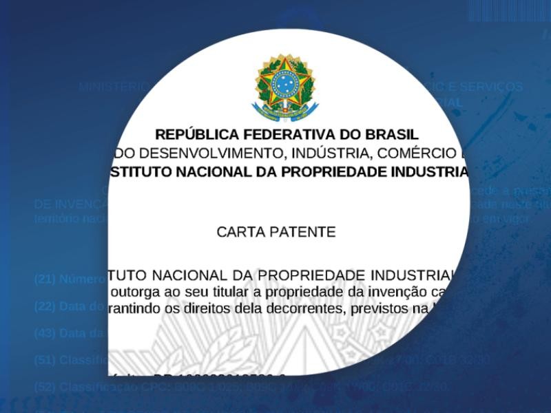 GEOAMBIENTE® S/A obtém patente pelo INPI para tecnologia inovadora de remediação de solos agricultáveis contaminados por agroquímicos.