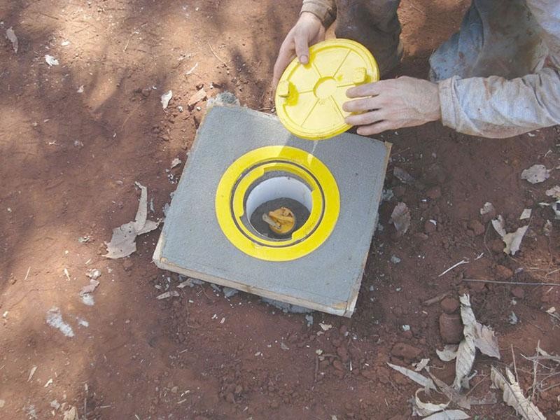 Instalação de Poços de Monitoramento