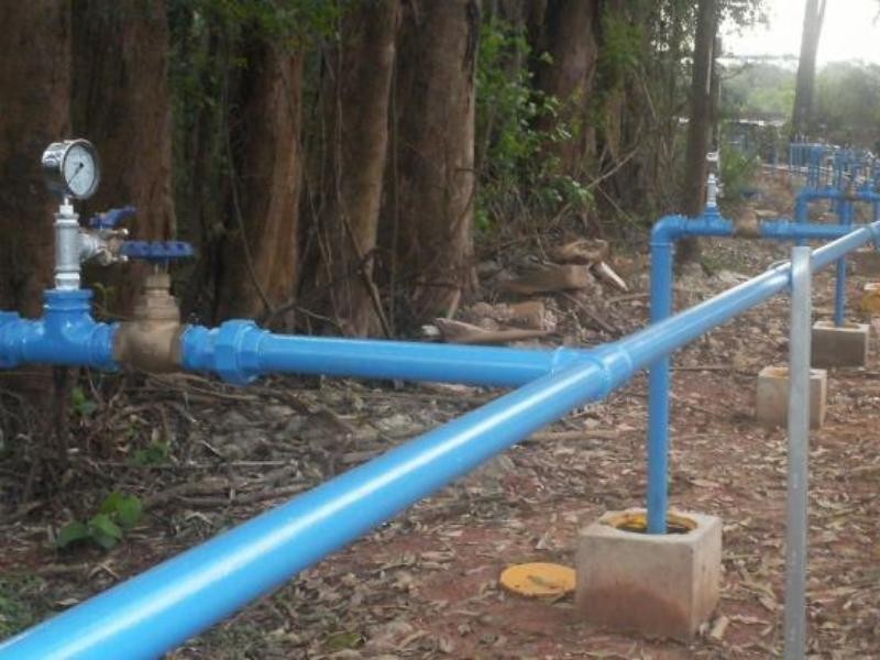 Remediação com Sistema de Air Sparging (AS)